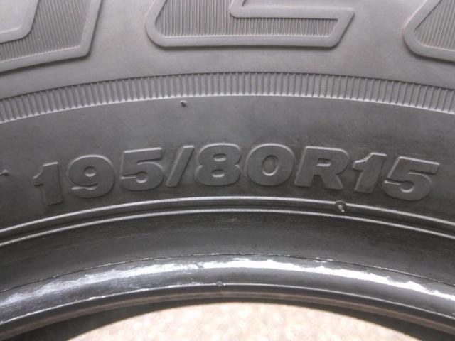 BRIDGESTONE DUELER H/T 852 195/80-15 タイヤ4本 Z08005