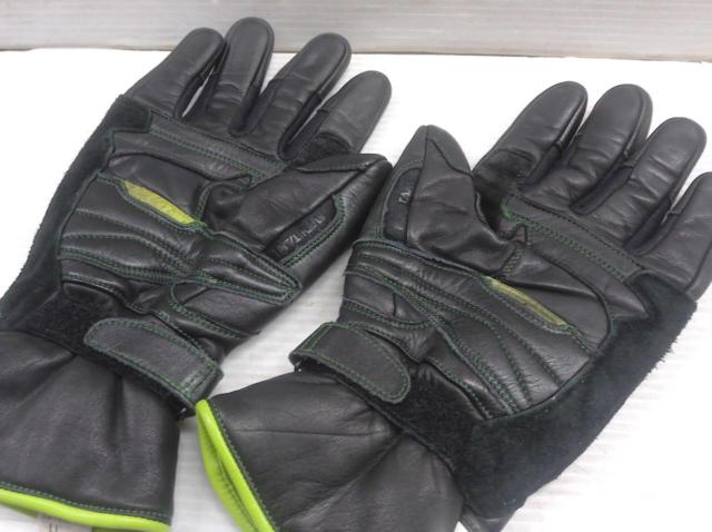 KAWASAKI 冬用ロングレザーグローブ 左右セット Z08048