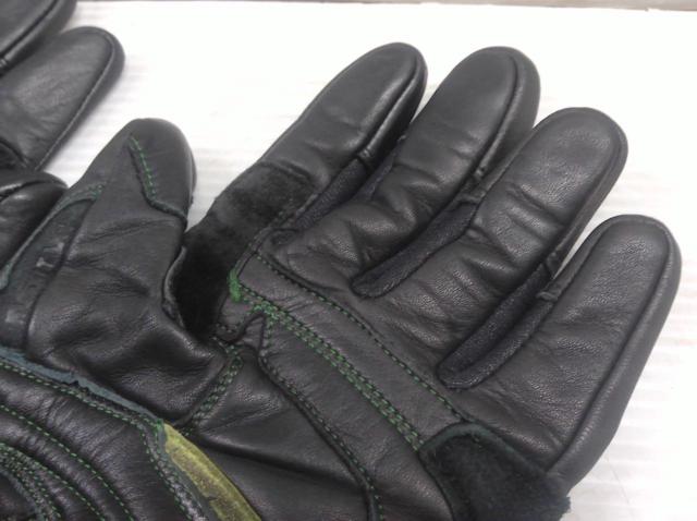 KAWASAKI 冬用ロングレザーグローブ 左右セット Z08048
