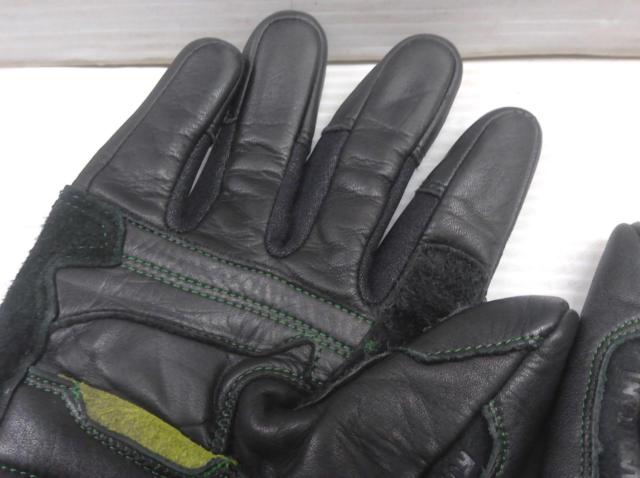 KAWASAKI 冬用ロングレザーグローブ 左右セット Z08048