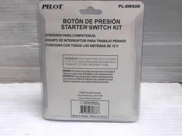 PILOT PL-SW50R プッシュボタン スタータースイッチ 未使用 Z08054
