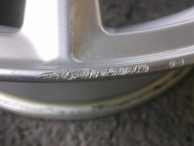 【平座ナット専用】BRIDGESTONE ECO FORME CRS15 17インチホイール 4本セット Z08069