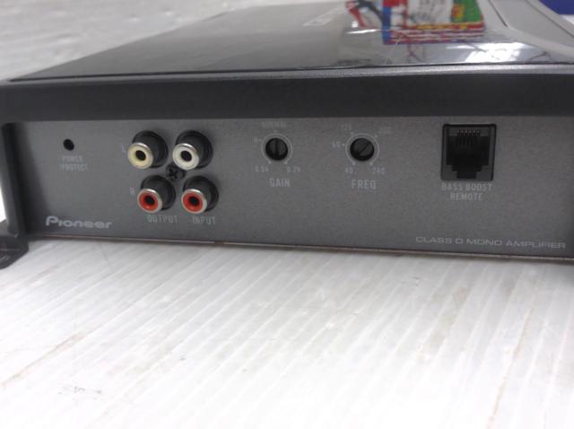 carrozzeria
GM-D7100
600Wx1
Monaural power amplifier
Z08150
