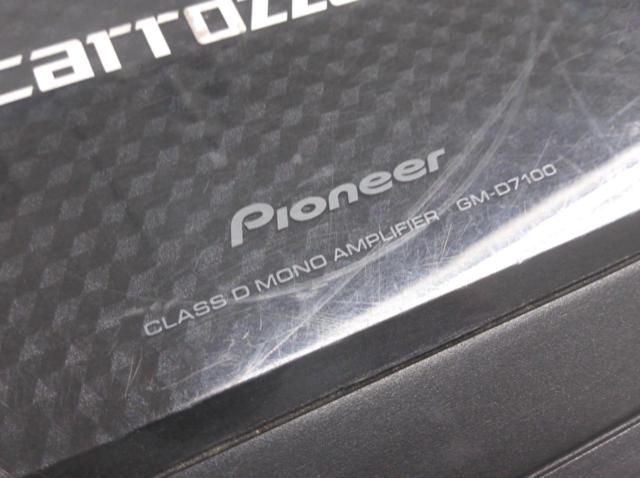 carrozzeria
GM-D7100
600Wx1
Monaural power amplifier
Z08150
