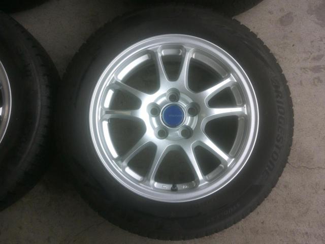 ※トヨタ平座※BRIDGESTONE ECO FORME SE-10 +BRIDGESTONE BLIZZAK VRX2 185/60-15 Z08028