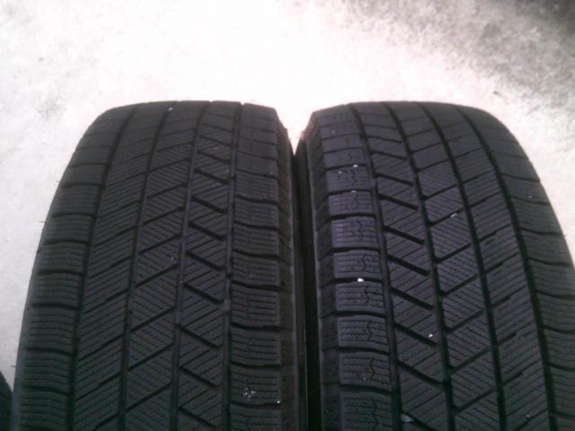〔純正平座ナット専用〕 BRIDGESTONE ECO FORME SE-15 + BRIDGESTONE BLIZZAK VRX3 195/65-15 スタッドレスタイヤ4本 Z08032