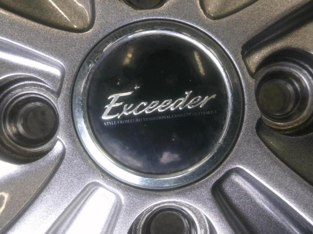 HOT STUFF Exceeder E07 + BRIDGESTONE BLIZZAK VRX2 155/65-14 4本セット Z08059