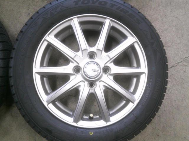 TOPY SIBILLA NEXT GS-5 + TOYO OBSERVE GIZ3 155/65-14 4本セット Z08060