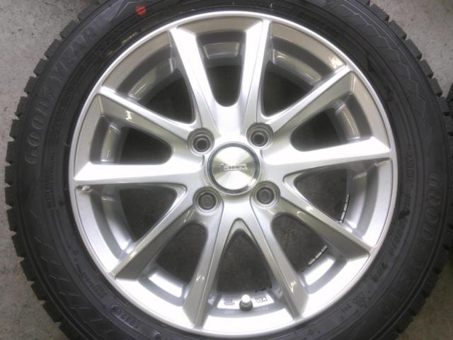 BRIDGESTONE LANX L5S + GOODYEAR ICE NAVI 8 155/65-14 4本セット Z08063