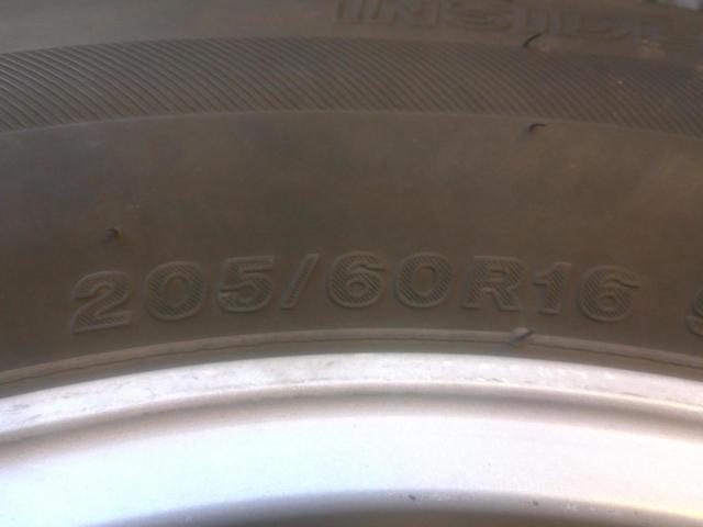 TOYOTA 70系ノア･ヴォクシー純正 + BRIDGESTONE REGNO GRVⅡ 205/60-16 Z08079