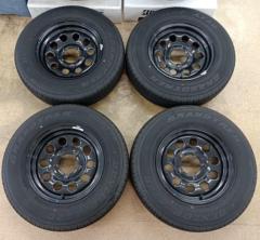 SUZUKI 純正 JB74系 ジムニーシエラ スチールホイール + DUNLOP GRANDTREK AT20 96S
