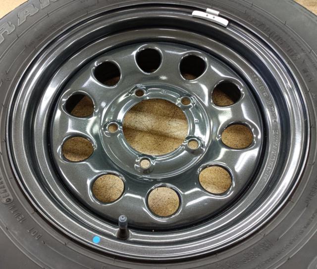SUZUKI 純正 JB74系 ジムニーシエラ スチールホイール + DUNLOP GRANDTREK AT20 96S