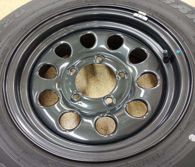 SUZUKI 純正 JB74系 ジムニーシエラ スチールホイール + DUNLOP GRANDTREK AT20 96S