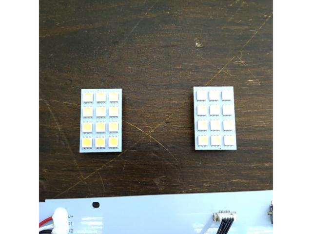 ノーブランド LEDルームランプ 室内灯ノア/ヴォクシー 90系 ホワイト 3点セット