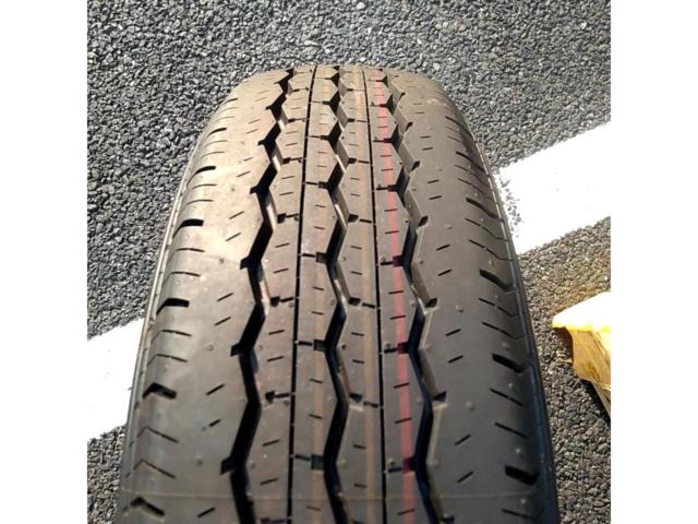 トヨタ純正  200系ハイエース純正 スチールホイール+BRIDGESTONE ECOPIa  RD613 107/105S LT