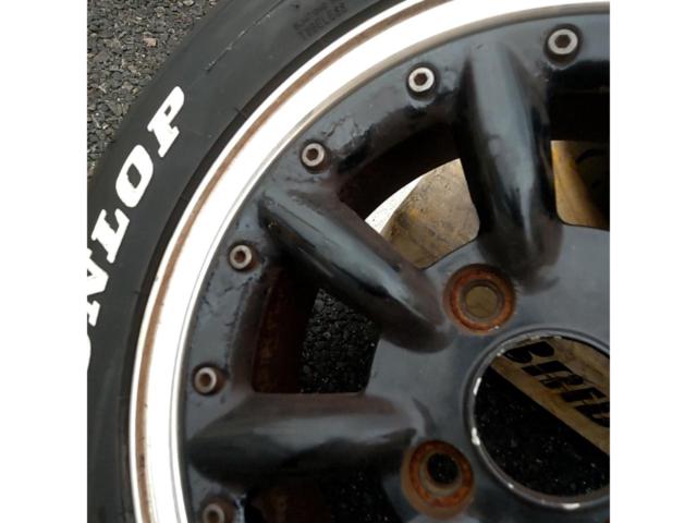 watanabe  RS-8 TYPE:FF + DUNLOP  DIREZZA ZⅢ  ※ロゴが白く塗られています。