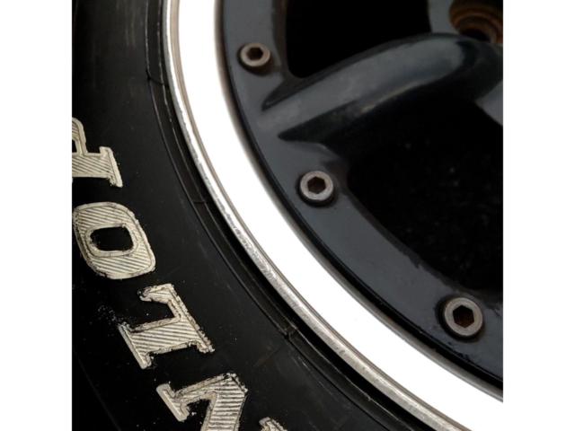 watanabe  RS-8 TYPE:FF + DUNLOP  DIREZZA ZⅢ  ※ロゴが白く塗られています。