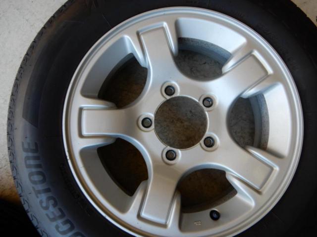 スズキ純正  ジムニー JB23W 4型純正ホイール  + BRIDGESTONE ALENZA LX100
