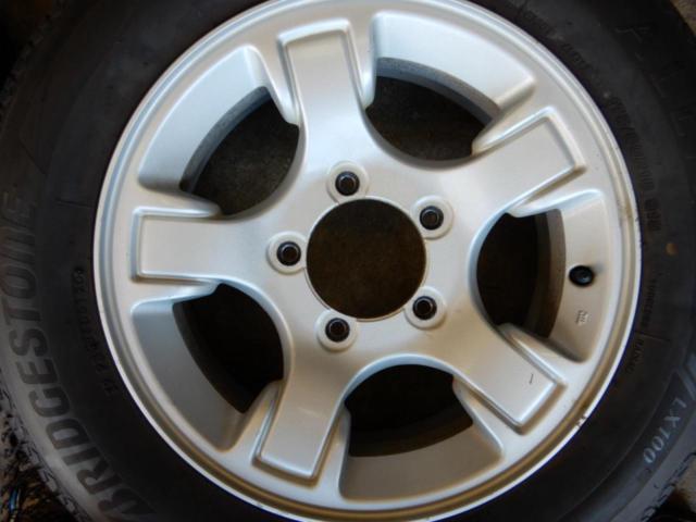 スズキ純正  ジムニー JB23W 4型純正ホイール  + BRIDGESTONE ALENZA LX100