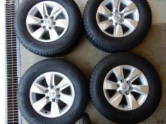トヨタ純正 150系 ランドクルーザープラド 後期純正ホイール  + BRIDGESTONE BLIZZAK DM-V3