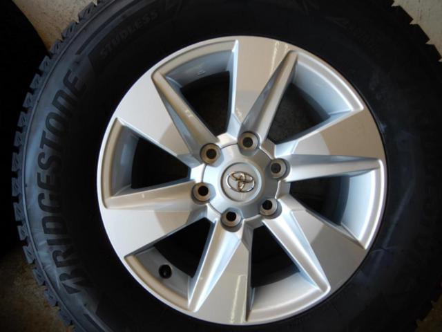 Toyota genuine
150 system
Land Cruiser Prado
Late original wheel
+
BRIDGESTONE
BLIZZAK
DM-V3