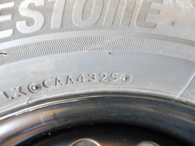 トヨタ純正 MXP10シエンタ Zグレード純正 スチールホイール  + BRIDGESTONE BLIZZAK VRX3