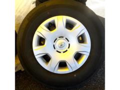 トヨタ純正  200系ハイエース純正 スチールホイール + BRIDGESTONE ECOPIA RD613  107/105N LT