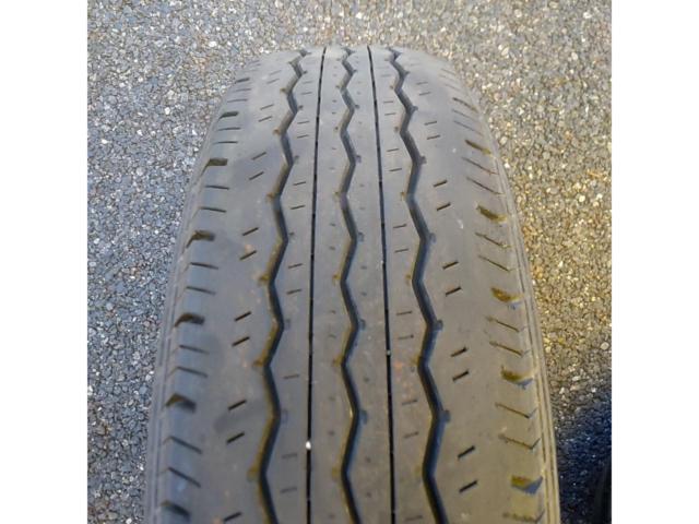 トヨタ純正  200系ハイエース純正 スチールホイール + BRIDGESTONE ECOPIA RD613  107/105N LT