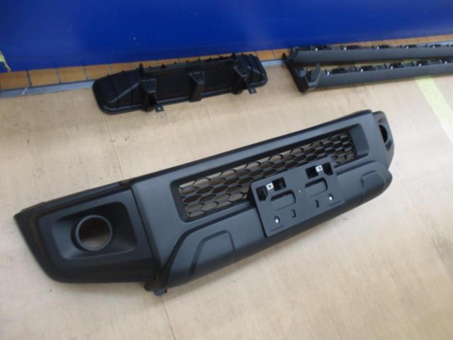 スズキ純正  JC74Wジムニーノマド 純正フロントバンパー/リアバンパーセット +  純正サイドステップ 左右セット
