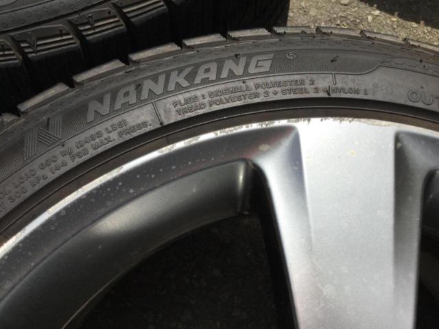 【スバル純正】 インプレッサWRX STi GVF C型 純正ホイール+【NANKANG】CORSAFA※センターキャップ固定不可