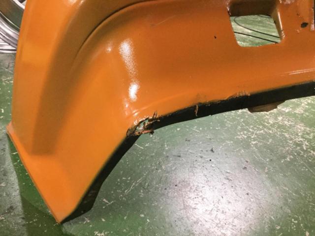 Genuine front bumper for the early model Corolla Levin (AE86)