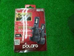 【POLARG】 ポラーグ LED PREMIUM P3054W 2個入り J-584 H4 LEDヘッド 6000K 6000/8000lm