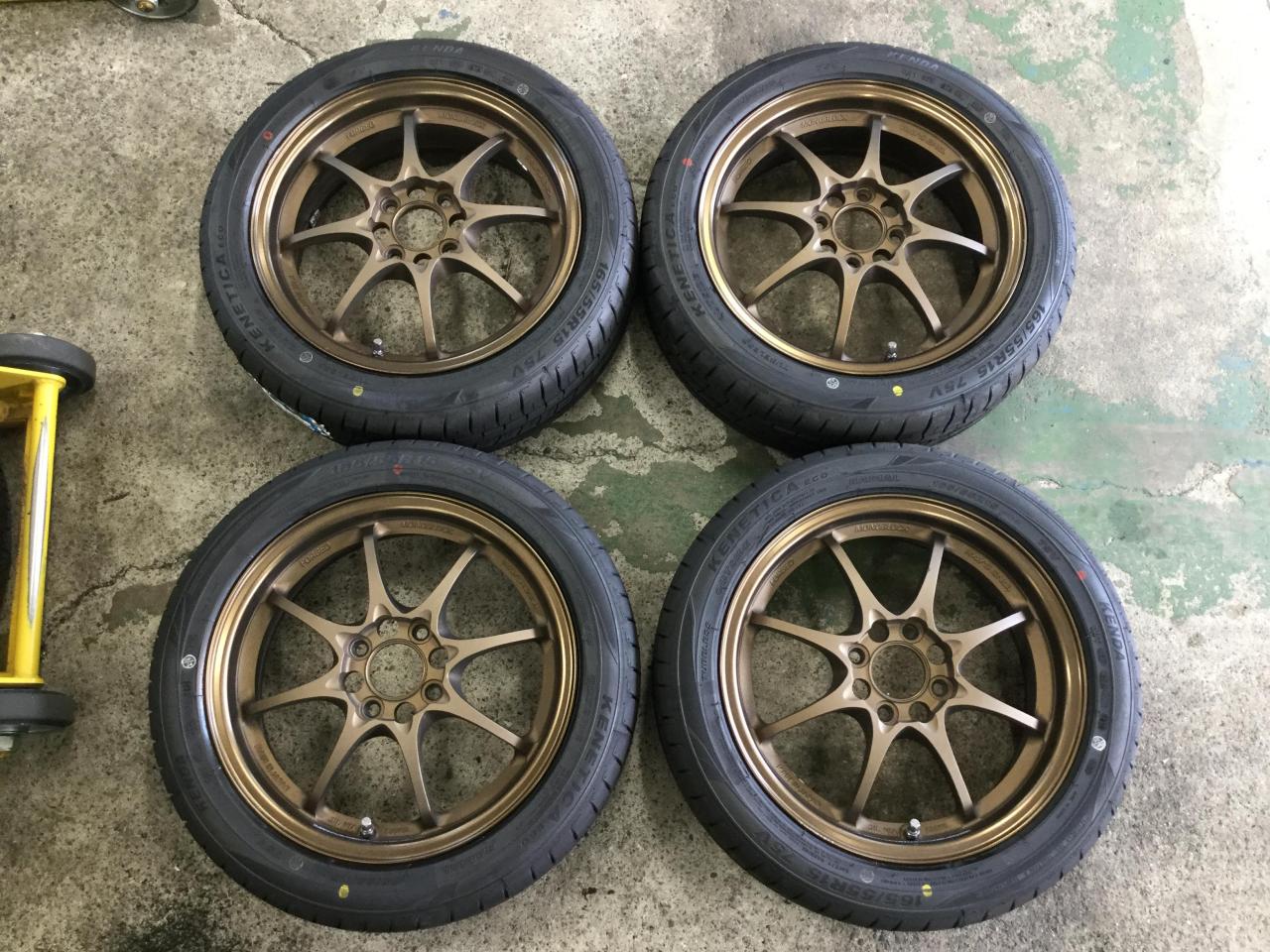 RAYS (Rays)
VOLK
RACING (Volk
Racing)
CE28N
8SPOKE
DESIGN
+
KENDA (Kenda)
KENDA (Kenda)
KR 203