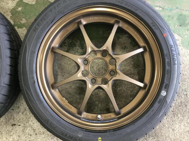RAYS (Rays)
VOLK
RACING (Volk
Racing)
CE28N
8SPOKE
DESIGN
+
KENDA (Kenda)
KENDA (Kenda)
KR 203