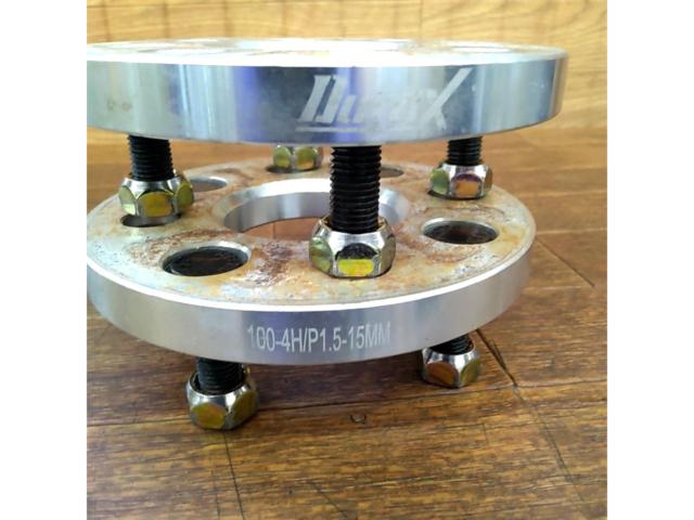 Durax ワイドトレットスペーサー 【100-4H P1.5 15mm】