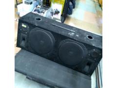 FUSION 25cm×2 BOXフルレンジウーファー
