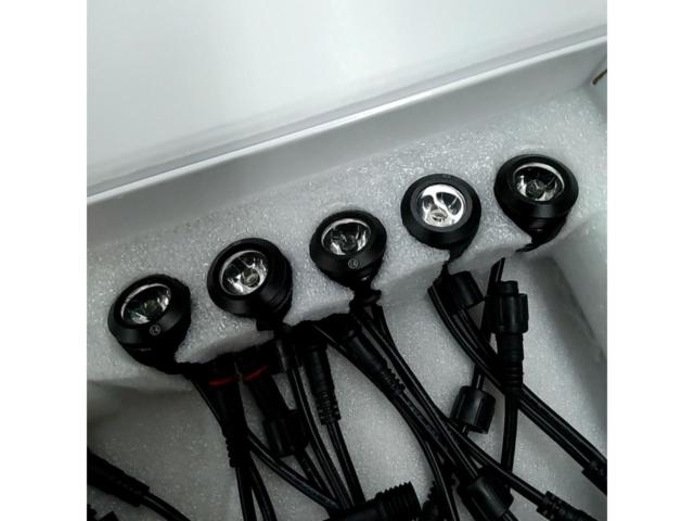 Embedded LED daytime running light kit