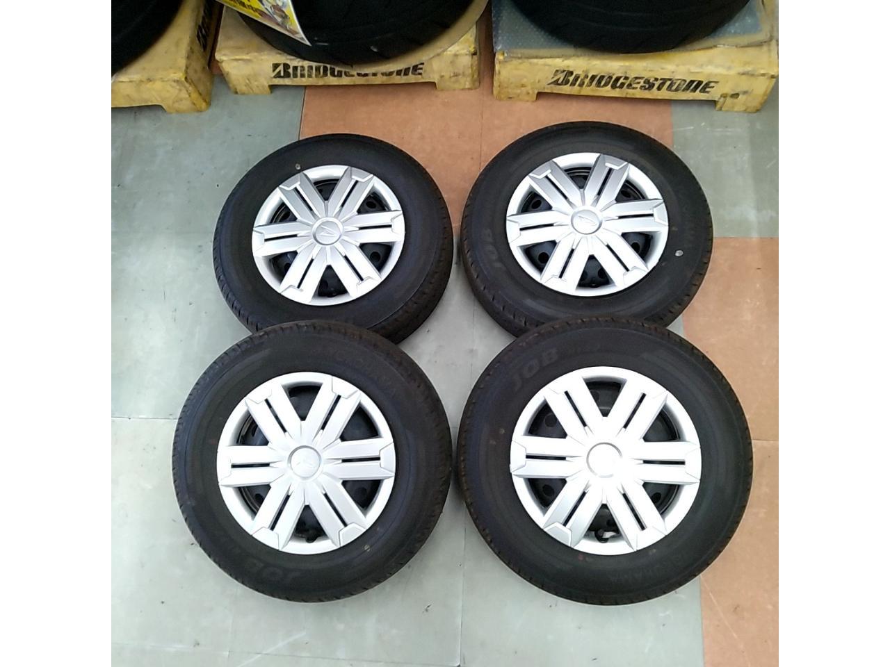 Genuine Daihatsu parts
Atrai genuine steel wheels + YOKOHAMAJOB
RY52