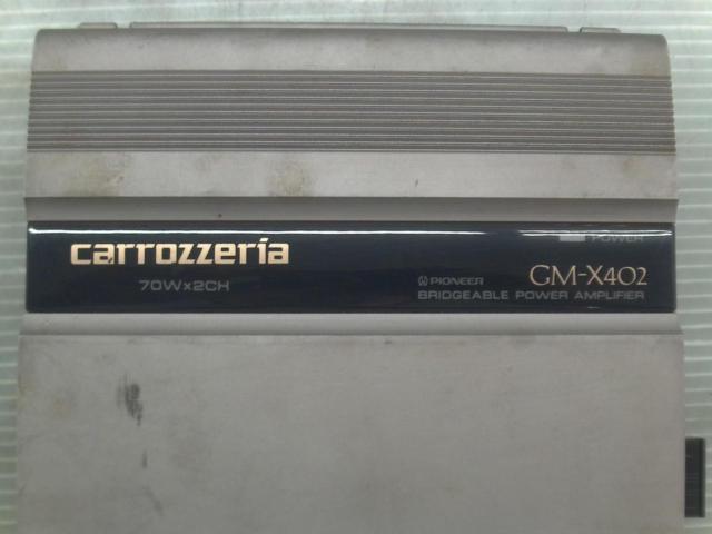 carrozzeria
GM-X402
Amplifier