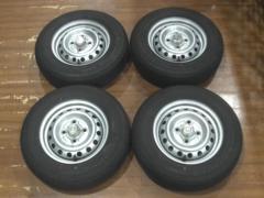 ホンダ純正 N-VAN スチールホイール+BRIDGESTONE ECOPIA R680 145/80R12 80/78N LT
