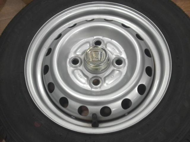 ホンダ純正 N-VAN スチールホイール+BRIDGESTONE ECOPIA R680 145/80R12 80/78N LT