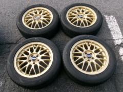 スバル純正 純正OP品 BBS製RG362+GOODYEAR E-Grip ECO EG01 205/55R16 4本セット