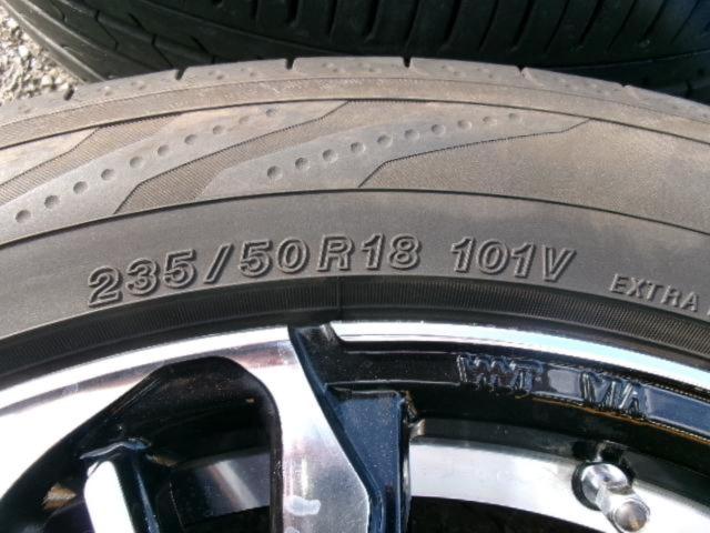 weds LEONIS AR+YOKOHAMA BluEarth-RV RV03 235/50R18