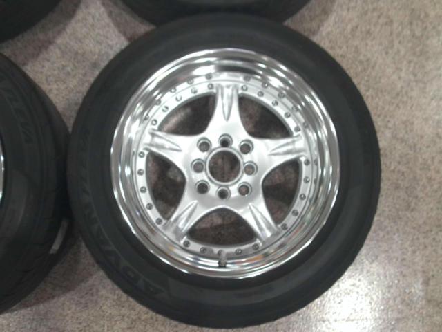 Algernon CST DOALL プレセディオCSTデーモンキャンバー+YOKOHAMA ADVAN FLEVA 195/55R15+205/55R15