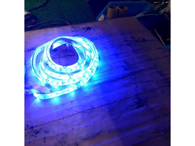 【ぶーぶーマテリアル】青/ブルー LEDテープ96cm