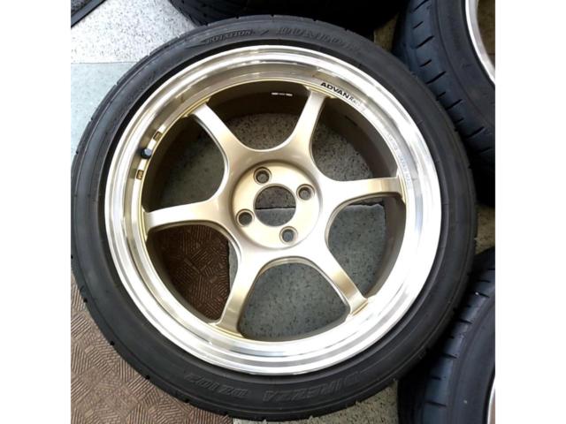 【YOKOHAMA(ヨコハマ)】ADVAN Racing  RG+【DUNLOP】 DIREZZA DZ102 205/45R17 4本セット