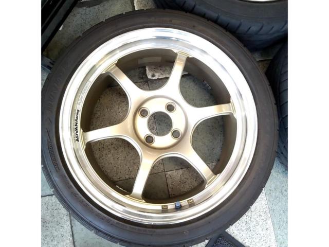 【YOKOHAMA(ヨコハマ)】ADVAN Racing  RG+【DUNLOP】 DIREZZA DZ102 205/45R17 4本セット