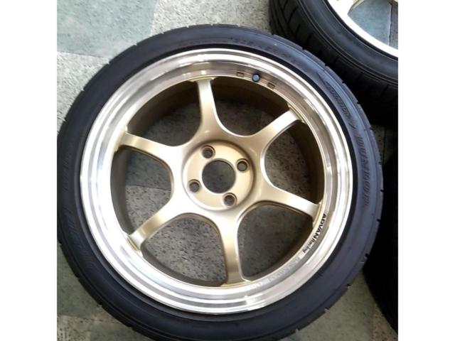 【YOKOHAMA(ヨコハマ)】ADVAN Racing  RG+【DUNLOP】 DIREZZA DZ102 205/45R17 4本セット