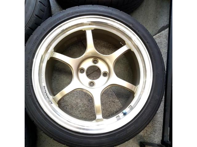 【YOKOHAMA(ヨコハマ)】ADVAN Racing  RG+【DUNLOP】 DIREZZA DZ102 205/45R17 4本セット