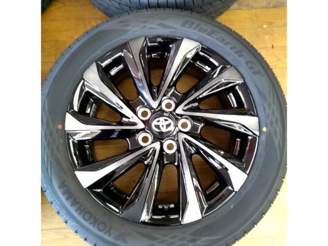 【トヨタ純正】TOYOTA 90系ノア/ヴォクシー S-Zグレード 切削光輝 純正ホイール+【YOKOHAMA】BluEarth-GT AE51 205/55R17 91V 4本セット